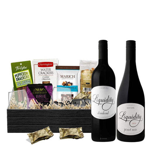 TAG Liquor Stores BC - Liquidity Dividend & Liquidity Pinot Noir 750ml x 2 Gift Basket