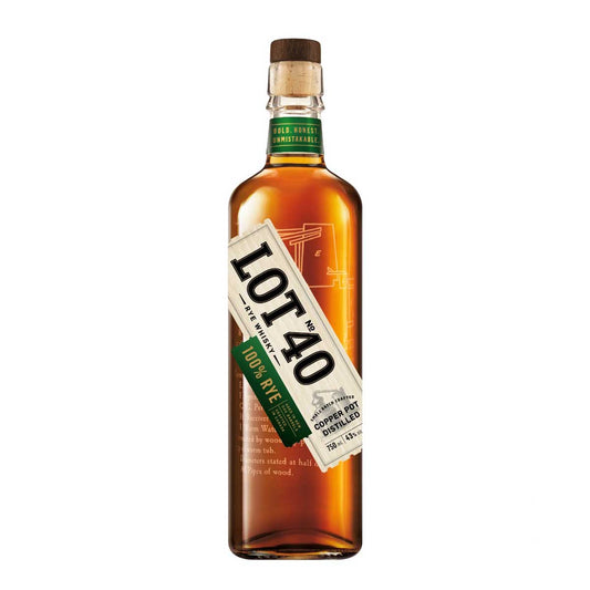 TAG Liquor Stores Delivery BC - Lot No.40 Single Copper Pot Canadian Rye Whisky 750ml