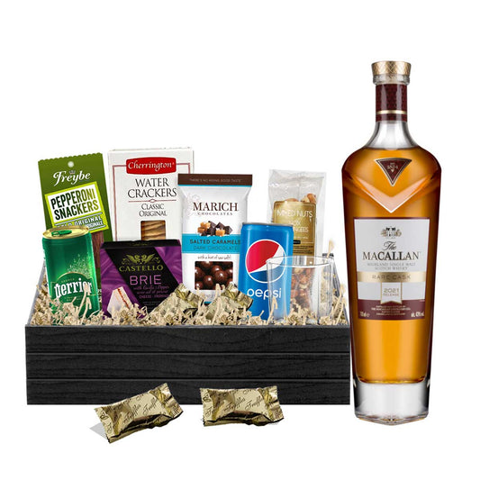 TAG Liquor Stores BC - Macallan Rare Cask Scotch Whisky 750ml Gift Basket