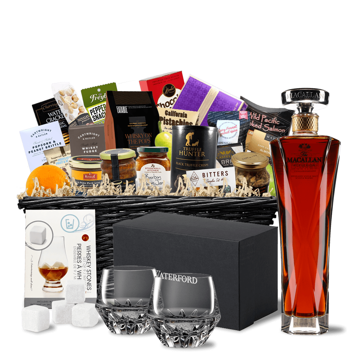 TAG Liquor Stores BC - Macallans Reflection Scotch Whisky Ultra Luxe Gift Basket