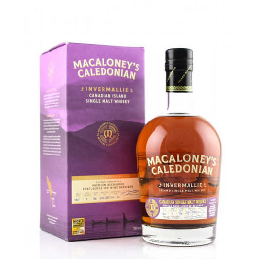 TAG Liquor Stores Delivery BC - Macaloney's Caledonian Invermallie Single Cask Single Malt Whiskey 750ml