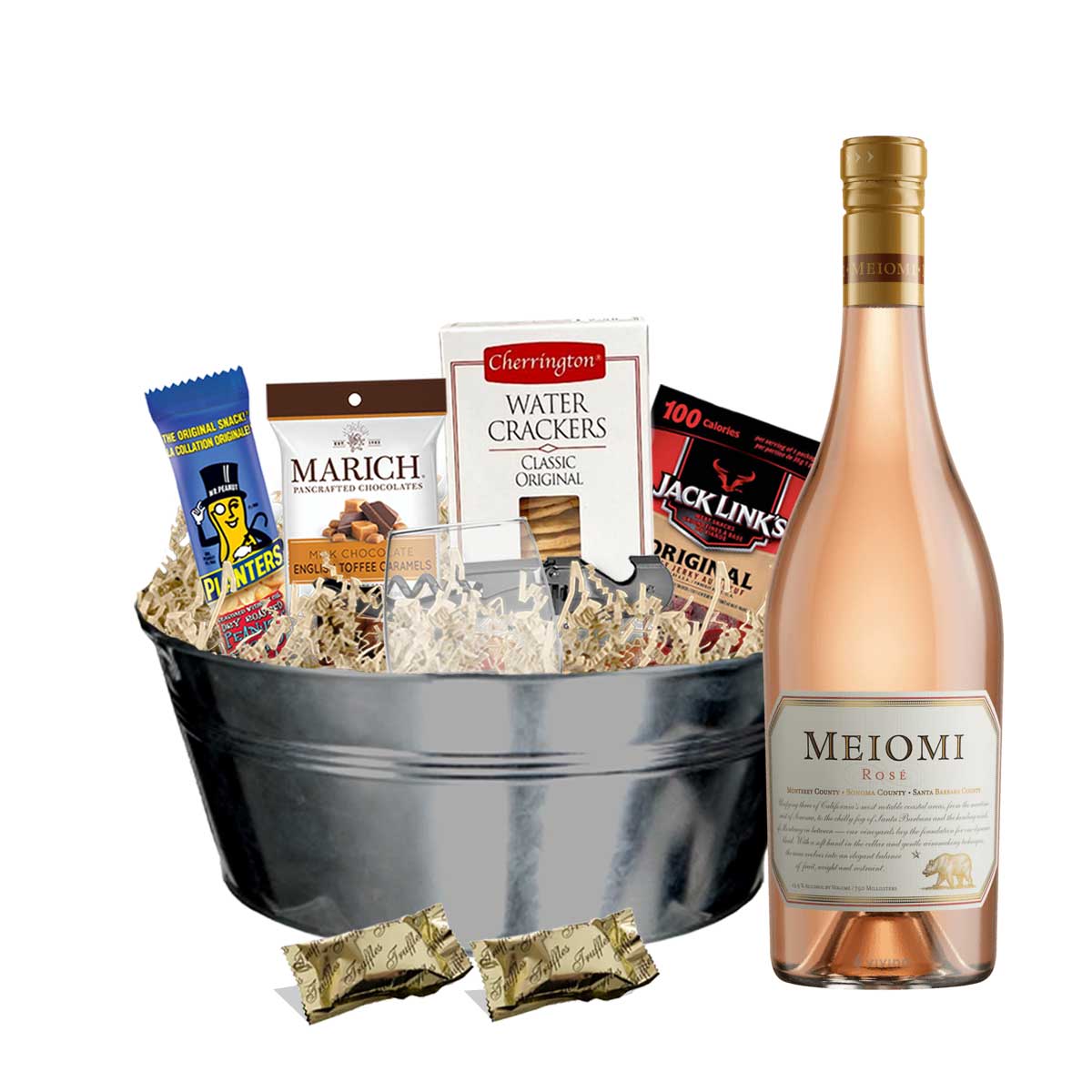 TAG Liquor Stores BC - Meiomi Rosé 750ml Gift Basket
