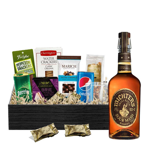 TAG Liquor Stores BC - Michter's Sour Mash Whiskey 750ml Gift Basket