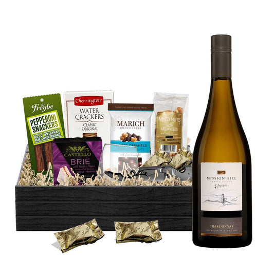 TAG Liquor Stores BC - Mission Hill Reserve Chardonnay 750ml Gift Basket