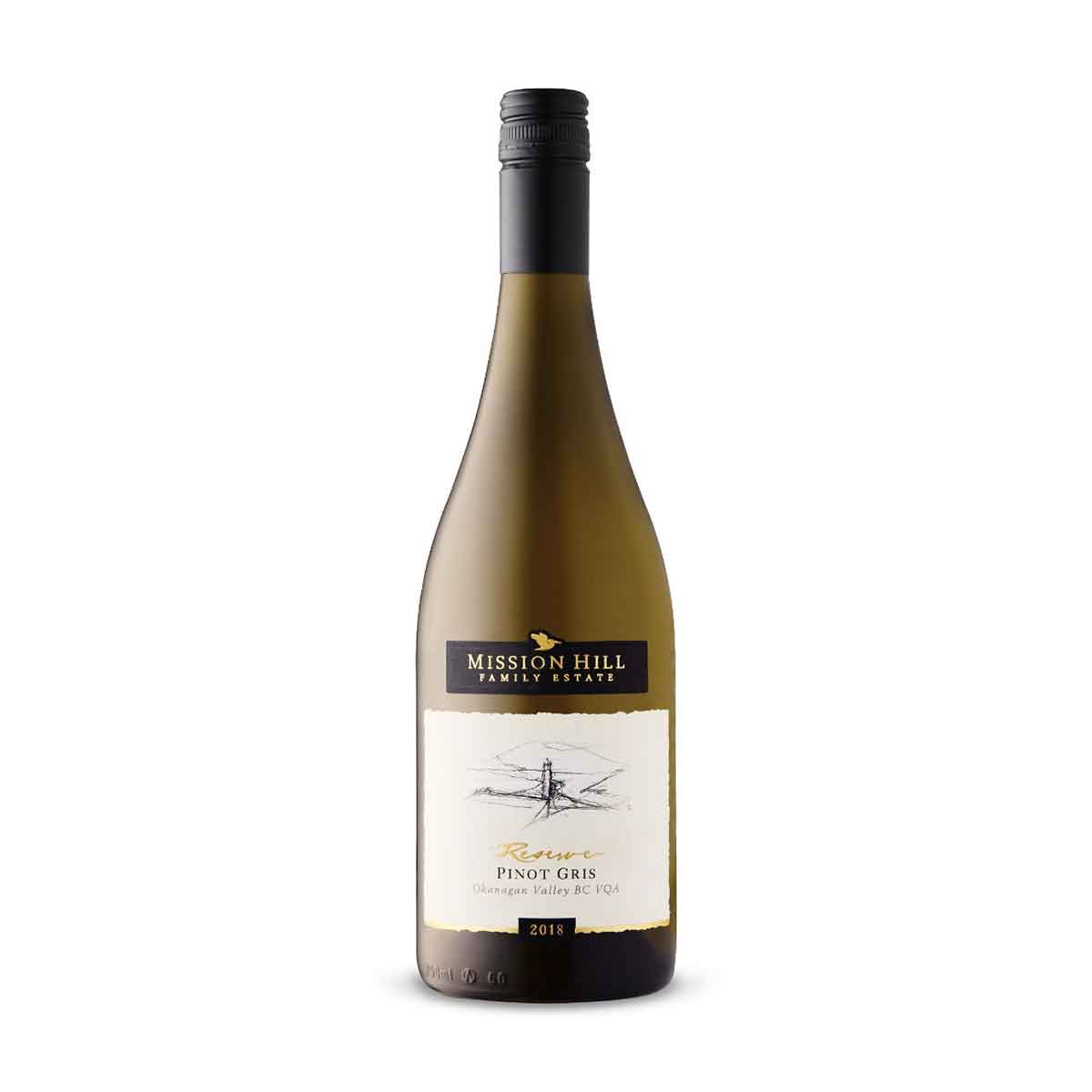 TAG Liquor Stores BC-MISSION HILL RESERVE PINOT GRIS 750ML