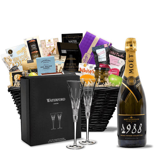 TAG Liquor Stores BC - Moet & Chandon 1988 Grand Vintage Champagne Ultra Luxe Gift Basket