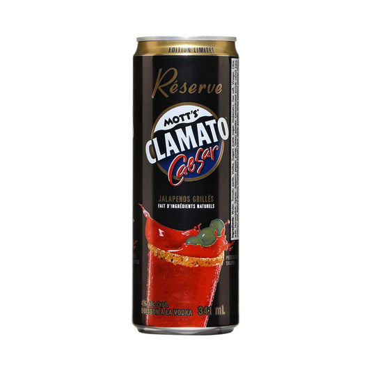 Mott's Clamato Caesar Reserve 341ml Single Can