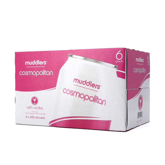 TAG Liquor Stores Delivery - Muddlers Cosmopolitan 6 Pack Cans