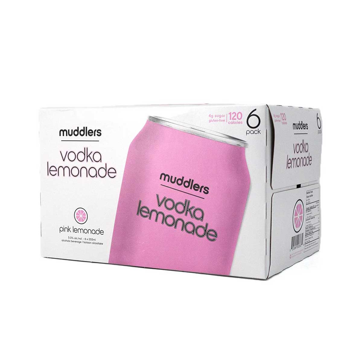 TAG Liquor Stores BC-Muddlers Vodka Pink Lemonade 6 Cans