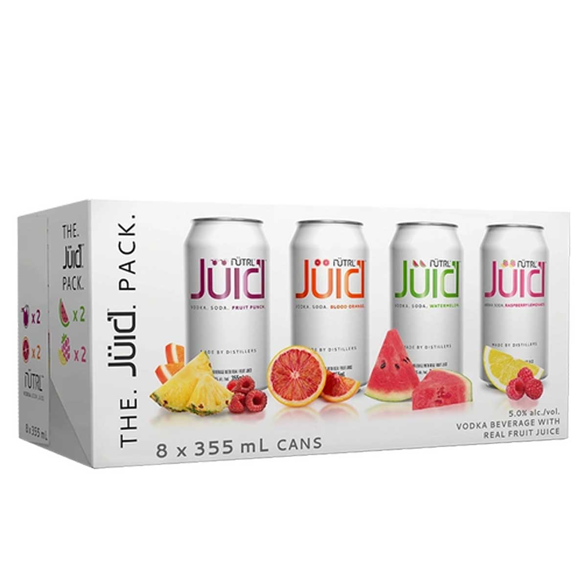 TAG Liquor Stores BC - Nutrl Juic'd Mixer Pack 8 Cans