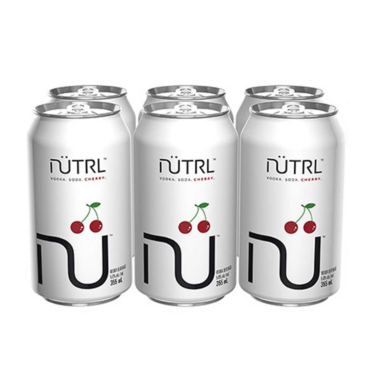 TAG Liquor Stores BC-Nutrl Vodka Soda Cherry 6 Pack Cans