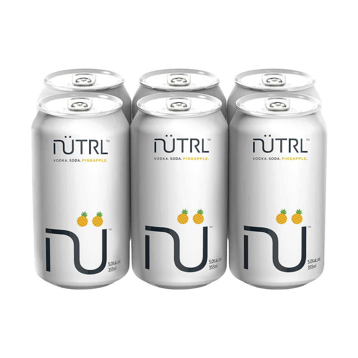 TAG Liquor Stores BC-NUTRL PINEAPPLE 6 CAN