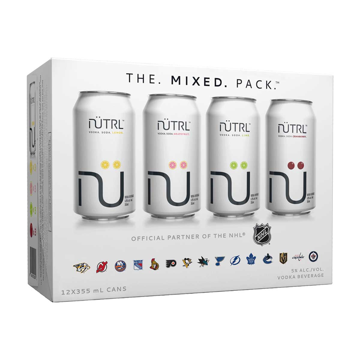 TAG Liquor Stores BC-NUTRL MIXER 12 CANS