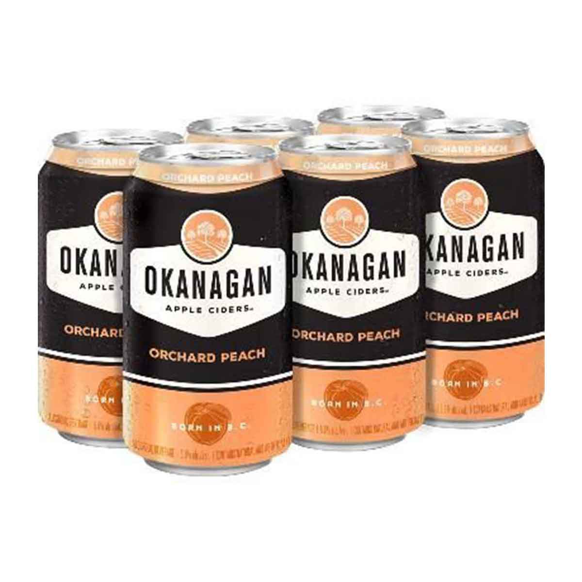 TAG Liquor Stores BC-OKANAGAN PEACH 6 CANS