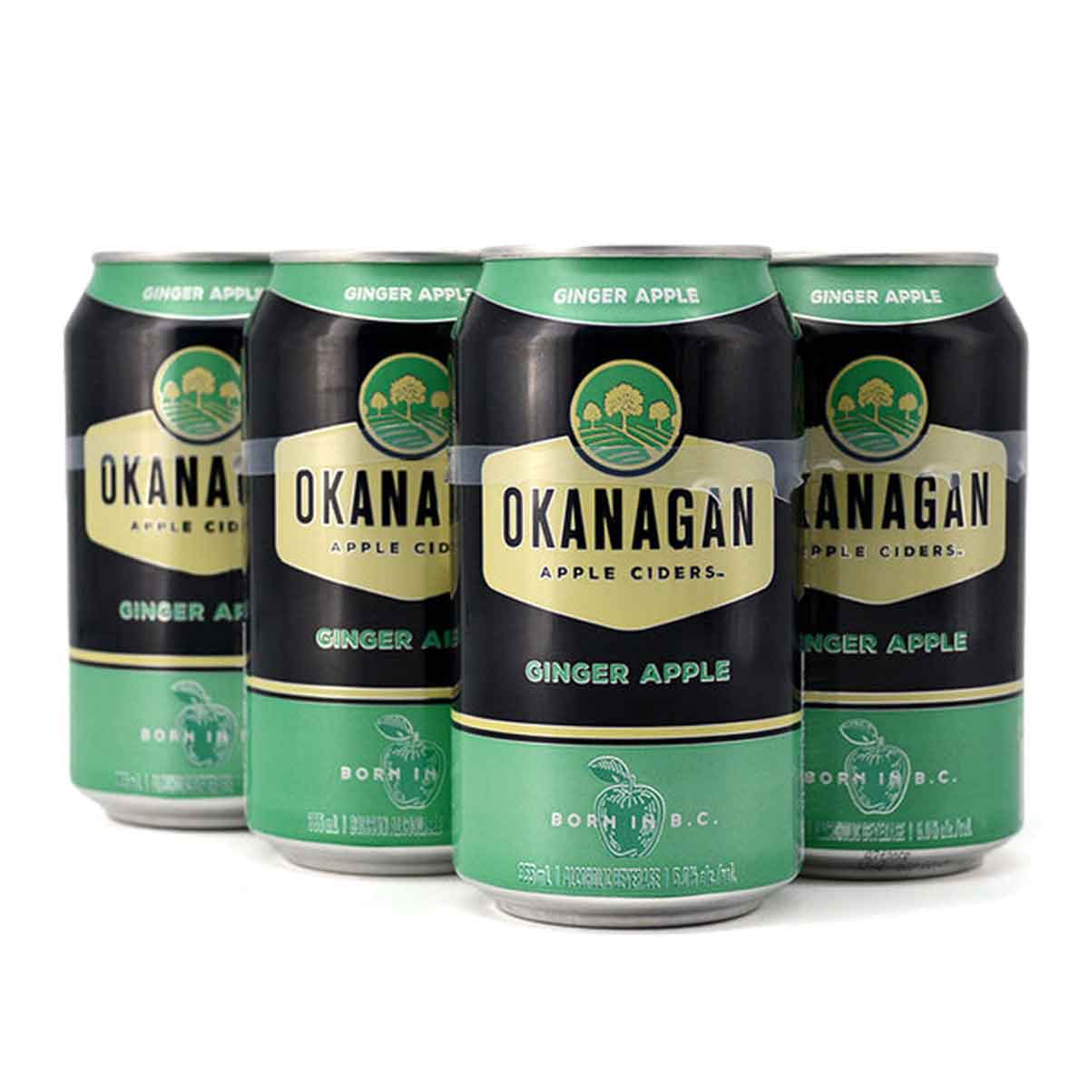 TAG Liquor Stores BC-Okanagan Cider Ginger Apple 6 Pack Cans