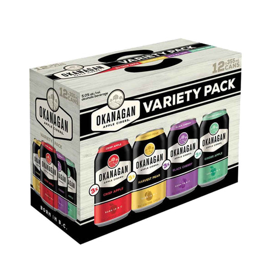 TAG Liquor Stores BC-Okanagan Cider 12 Can Variety Pack