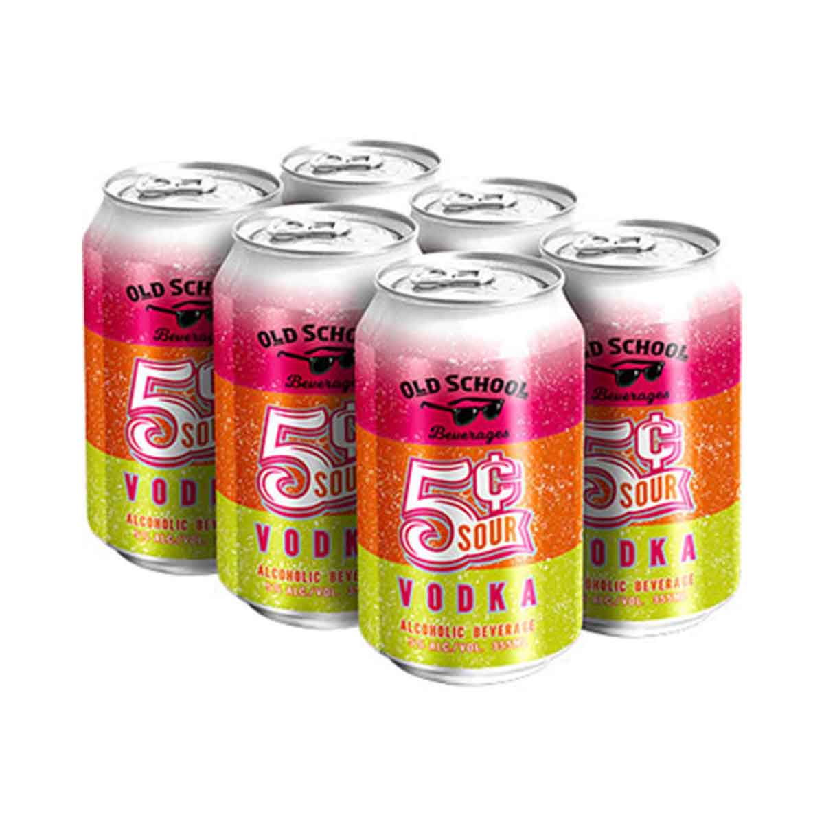 TAG Liquor Stores BC-OLD SCHOOL 5 CENT SOUR 6 CANS