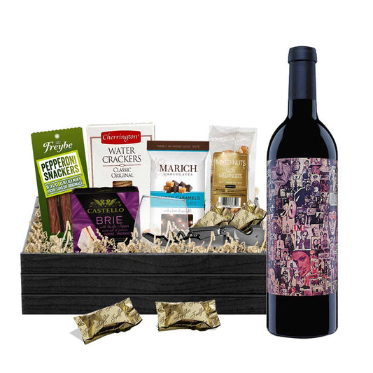 TAG Liquor Stores BC - Orin Swift Abstract Red Blend 750ml Gift Basket