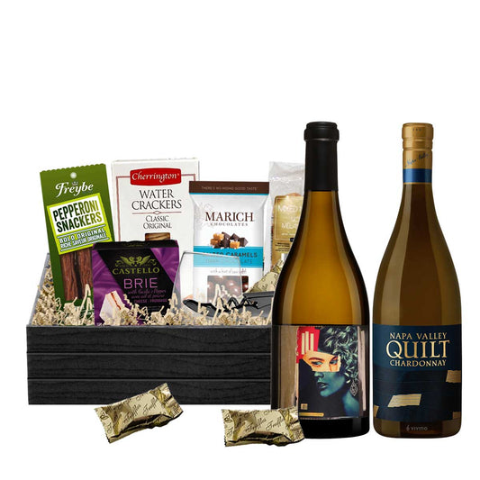 White Wine Gift Baskets & Sets Delivered