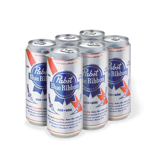 TAG Liquor Stores BC-Pabst Blue Ribbon 6 Cans 473ml