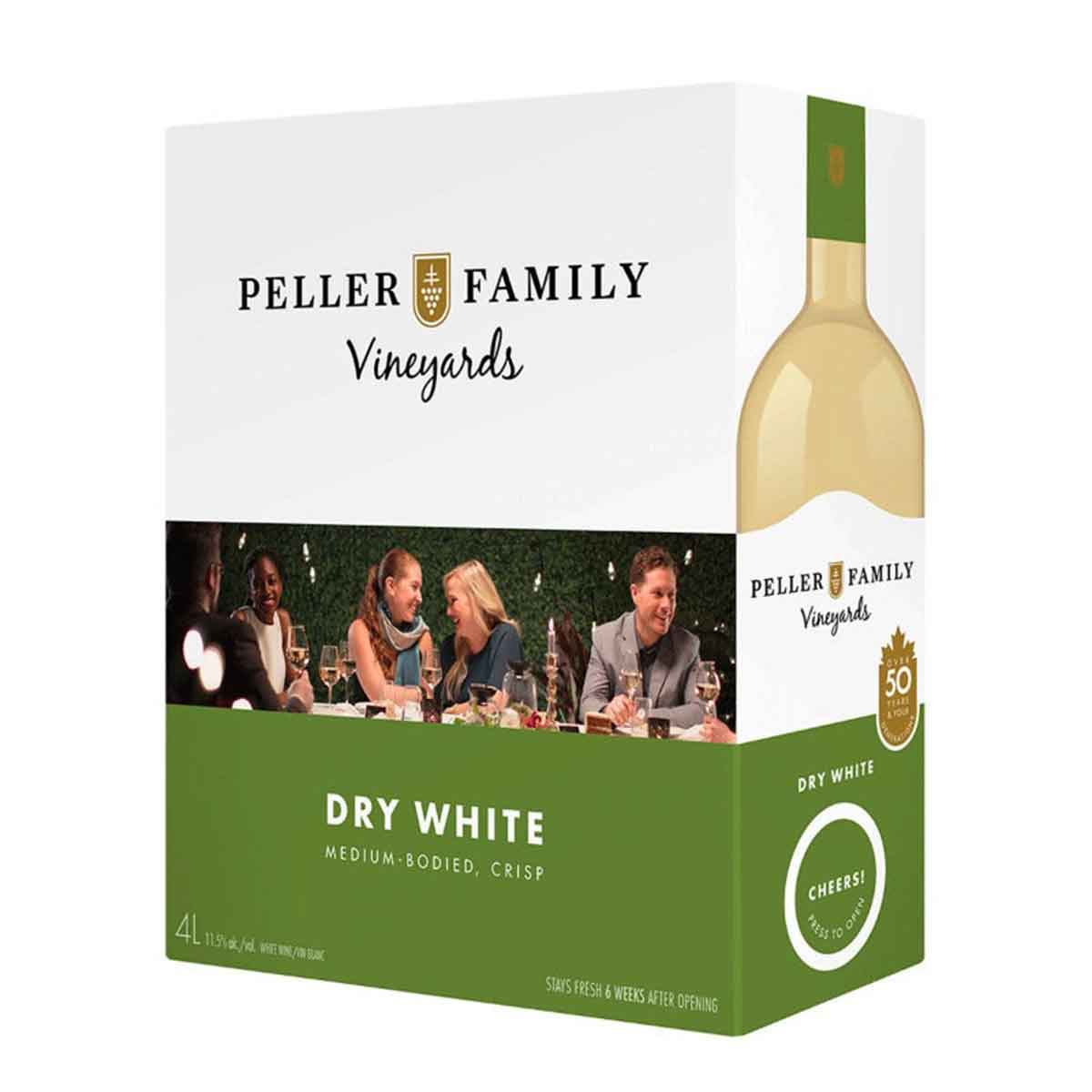 TAG Liquor Stores BC-Peller Family Vineyards Dry White 4L