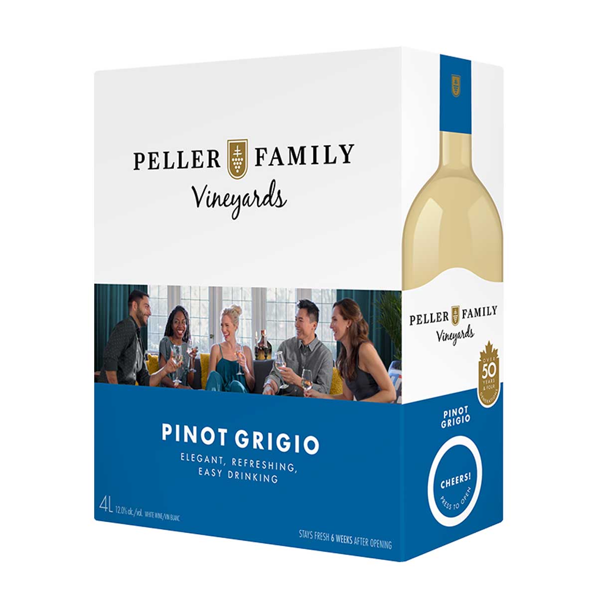 TAG Liquor Stores BC-Peller Family Vineyards Pinot Grigio 4L
