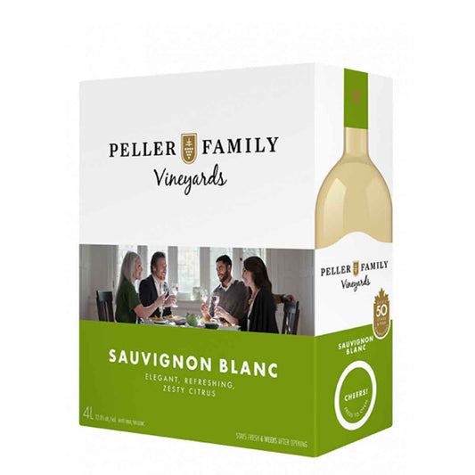 TAG Liquor Stores BC-Peller Family Vineyards Sauvignon Blanc 4 L Box