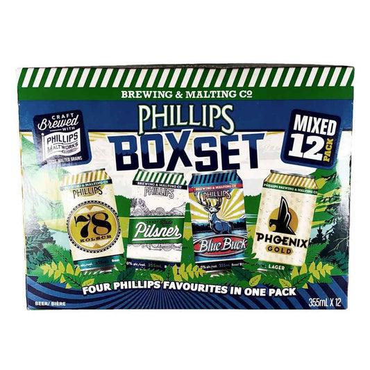 TAG Liquor Stores BC-PHILLIPS BOX SET MIXER 12 CANS