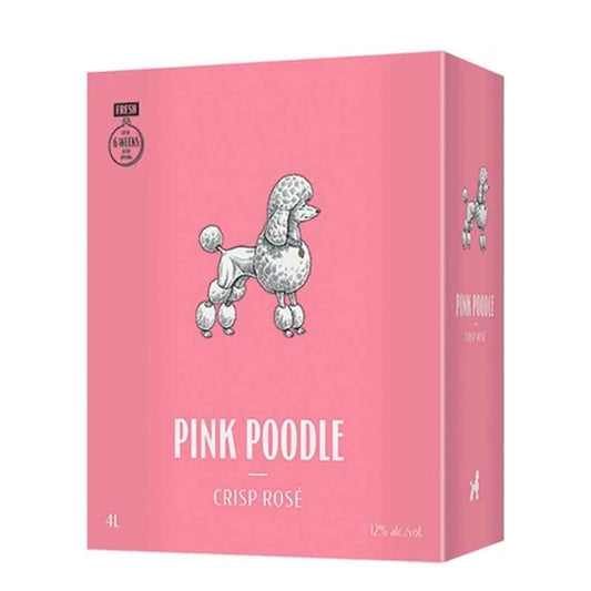TAG Liquor Stores BC-PINK POODLE ROSE 4L