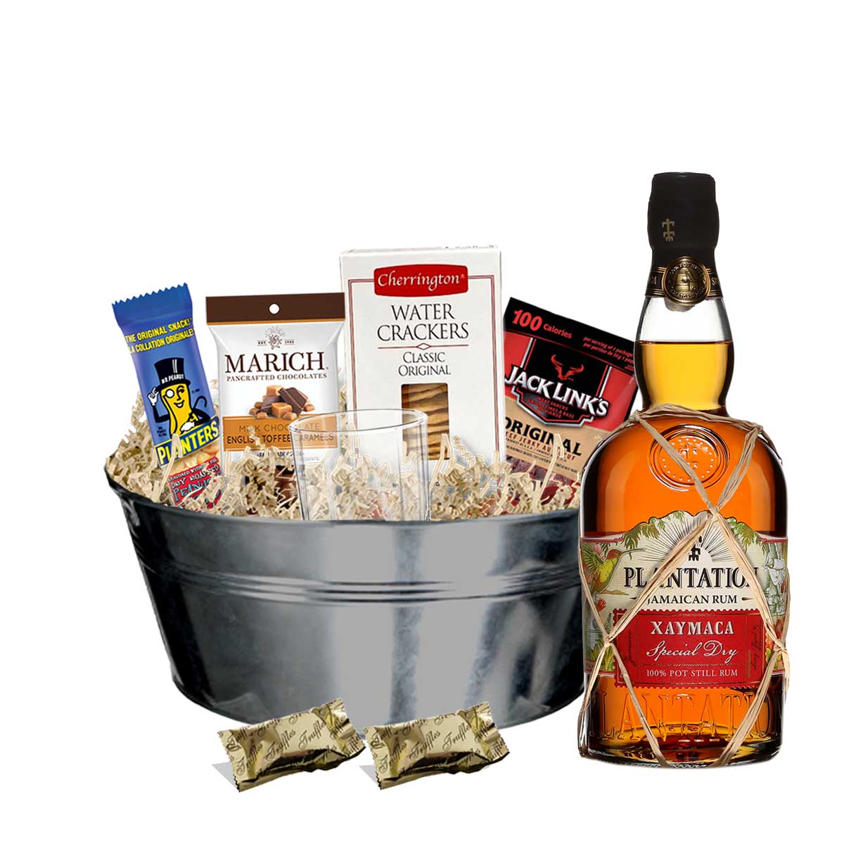 TAG Liquor Stores BC - Plantation Xaymaca Special Dry Rum 750ml Gift Basket