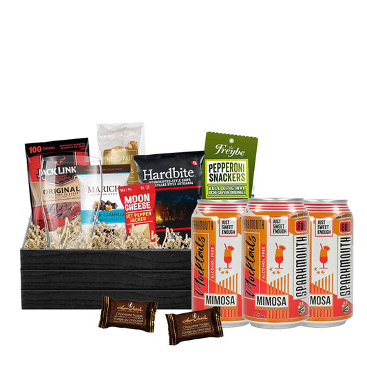 TAG Liquor Stores BC - Sparkmouth Mimosa Mocktail Gift Basket 4 x Cans
