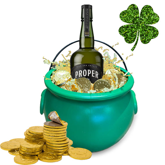 TAG Liquor Stores BC - Luck of the Irish Proper Twelve Whiskey & Chocolate Coins Gift Set