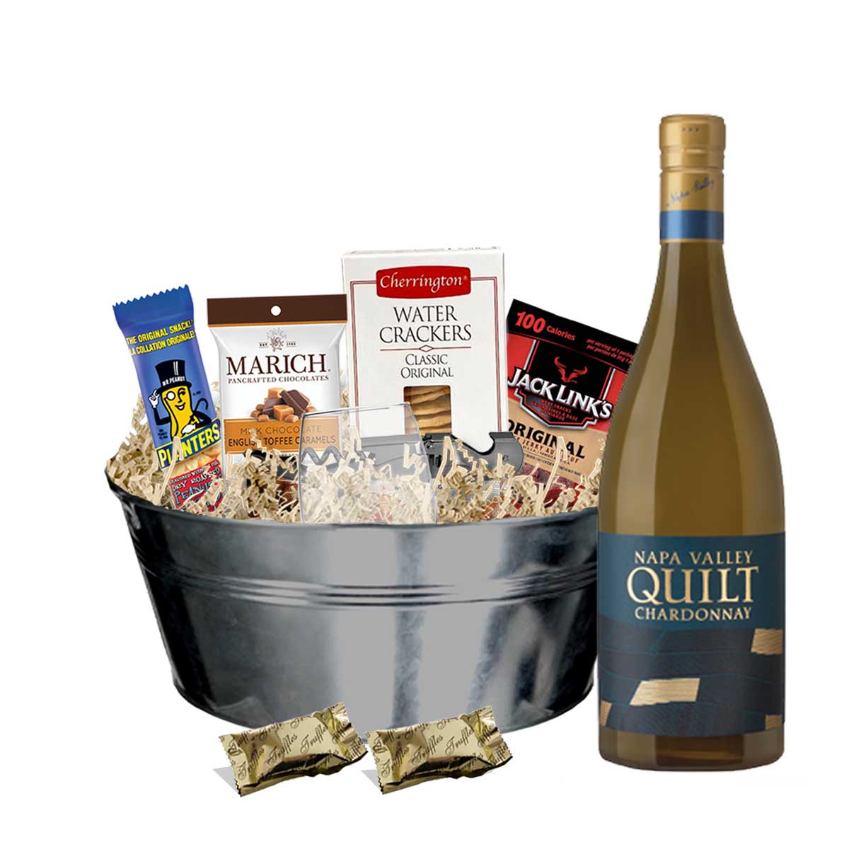 TAG Liquor Stores BC - Quilt Chardonnay Napa Valley 750ml Gift Basket