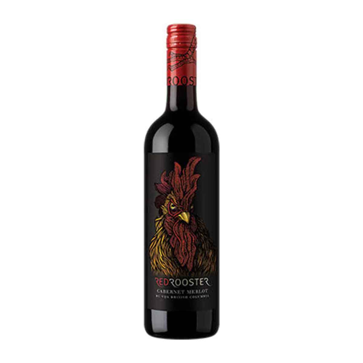 TAG Liquor Stores BC-RED ROOSTER CAB MERLOT 750ML
