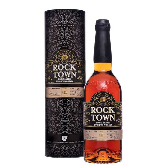 TAG Liquor Stores Delivery BC - Rock Town Distilling Single Barrel Bourbon Whiskey 750ml