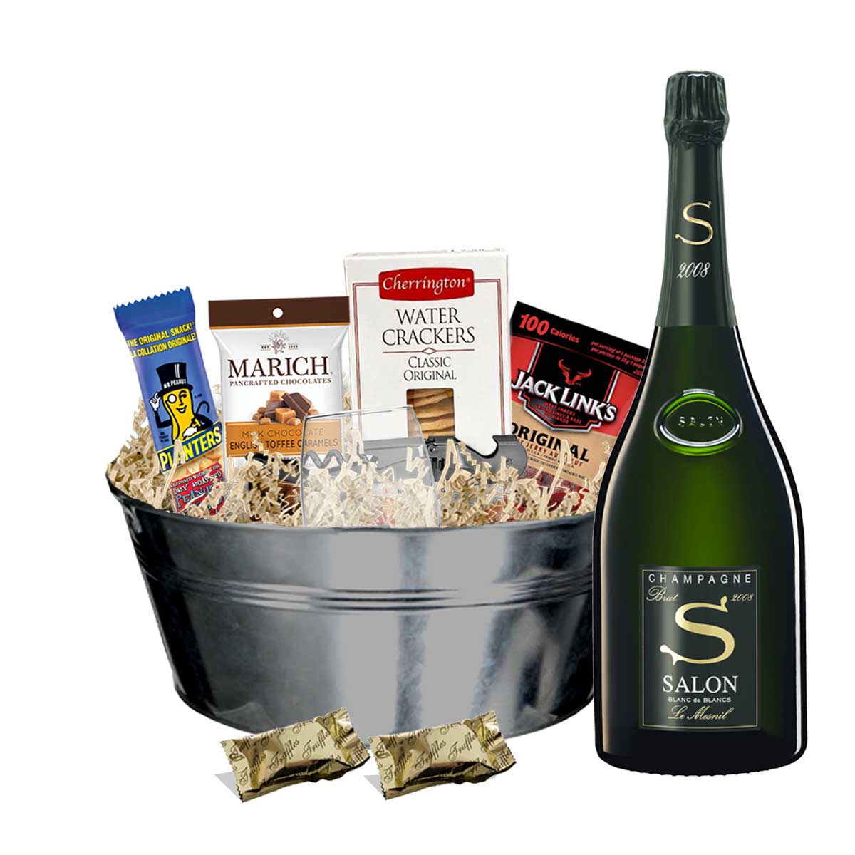 TAG Liquor Stores BC - Salon Le Mesnil Champagne 750ml Gift Basket