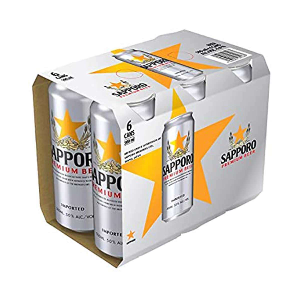 TAG Liquor Stores BC-SAPPORO 6 CANS