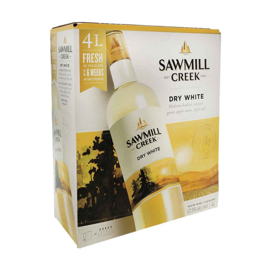 TAG Liquor Stores BC-SAWMILL CREEK DRY WHITE 4L