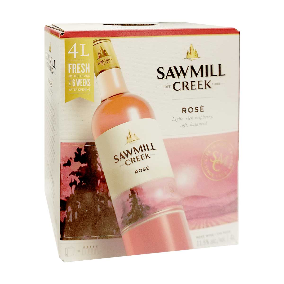 Sawmill Creek Rose 4L Box