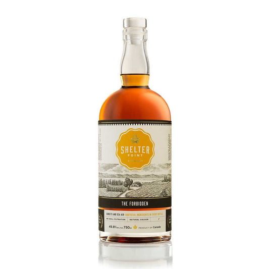 TAG Liquor Stores Delivery BC - Shelter Point The Forbidden Single Malt Wheat Whisky 750ml