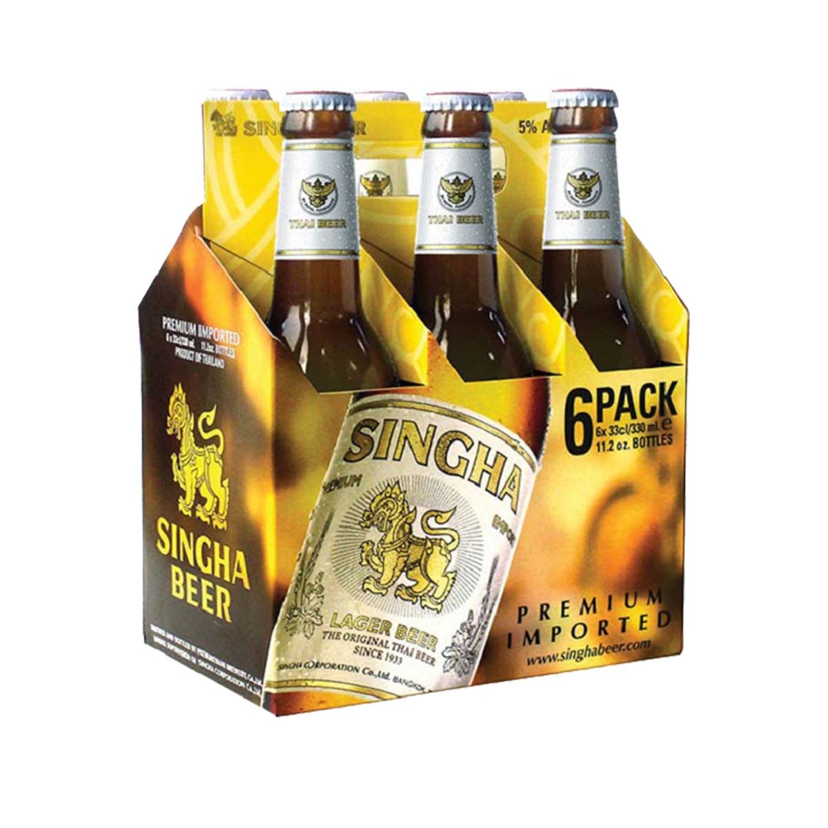 Singha Lager 6 Pack Bottles