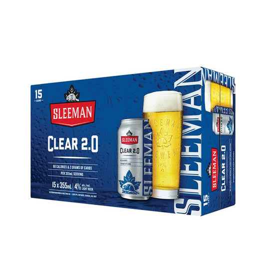 TAG Liquor Stores BC-SLEEMAN CLEAR 2.0 - 15 CANS