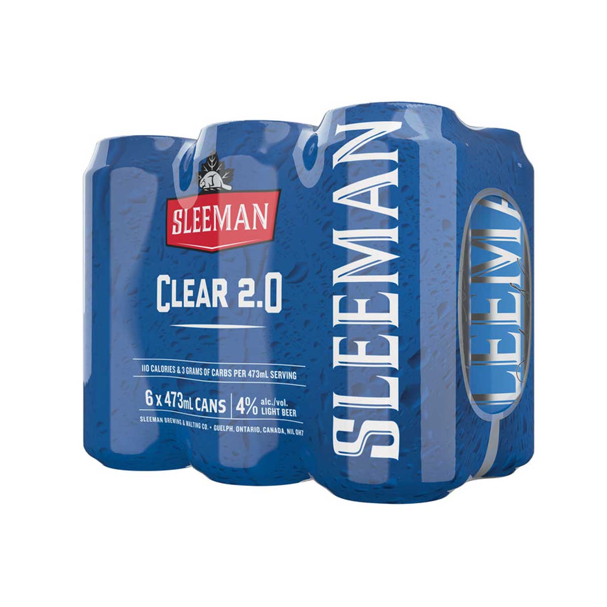 TAG Liquor Stores BC-SLEEMAN CLEAR 2.0 6 CANS