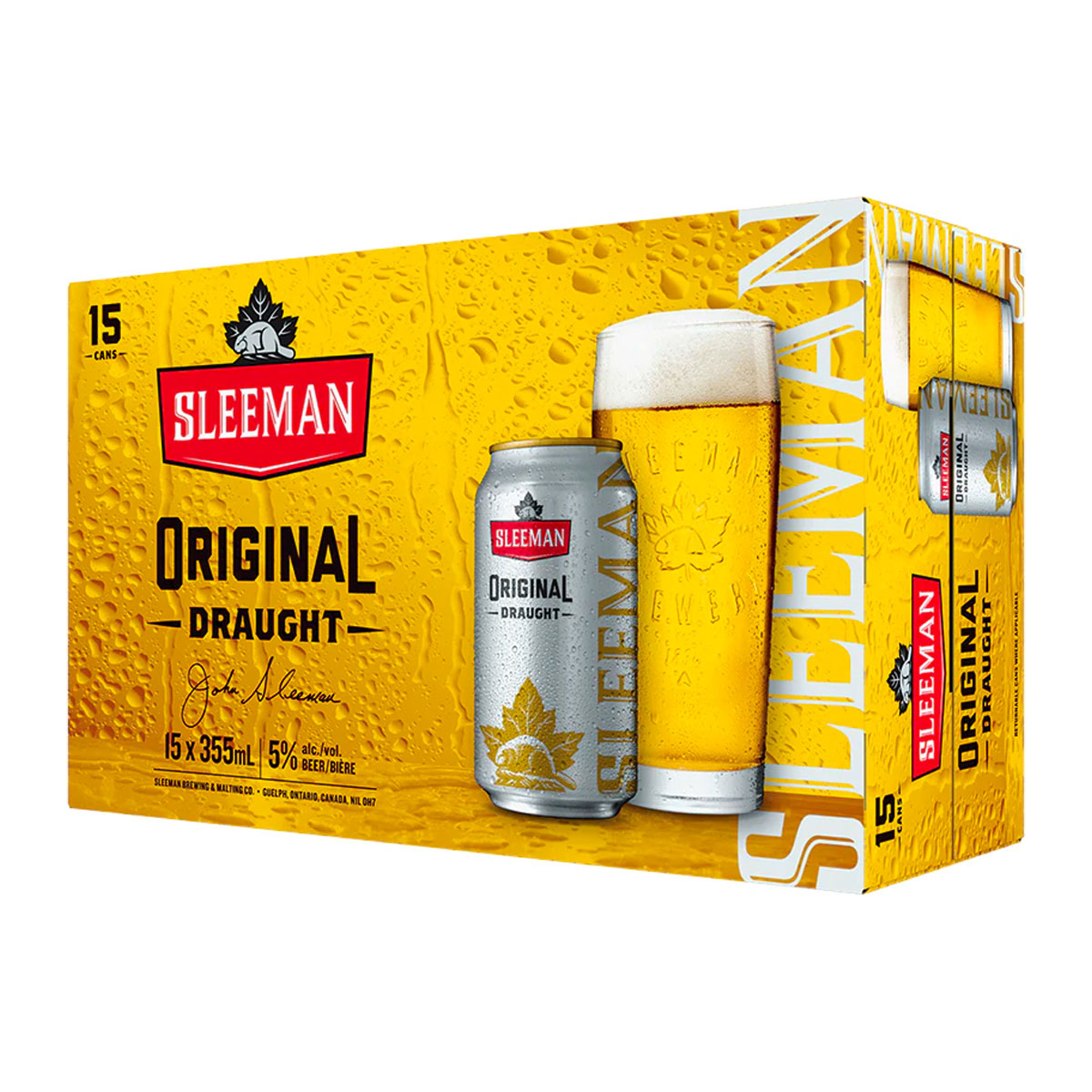 TAG Liquor Stores BC-Sleeman Original 15 Pack Cans