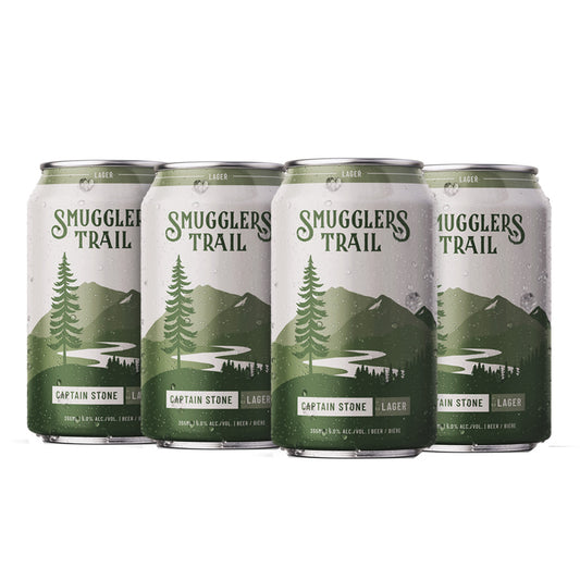 TAG Liquor Stores Delivery - Smugglers Trail Captain Stone Lager 4 Pack Cans