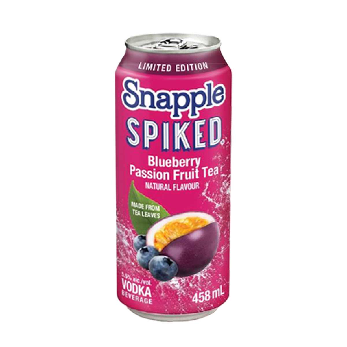 TAG Liquor Stores BC - Snapple Blue Passion 473ml Can