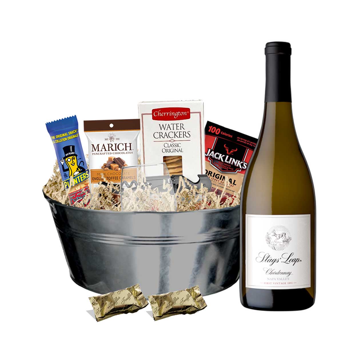 TAG Liquor Stores BC - Stags' Leap Chardonnay 750ml Gift Basket