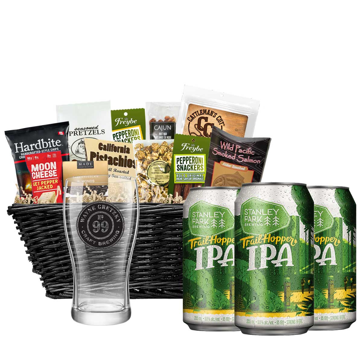 TAG Liquor Stores BC - Stanley Park Brewing Trail Hopper IPA Gift Basket 6 x Cans
