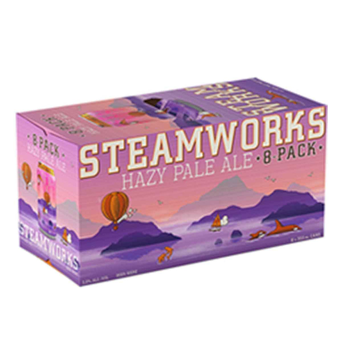 Tag Liquor Stores Delivery BC Steamworks Brewing Hazy Pale Ale 8 Pack Cans