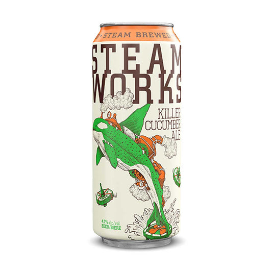 TAG Liquor Stores Delivery - Steamworks Brewing Killer Cucumber Ale 473ml Single Can
